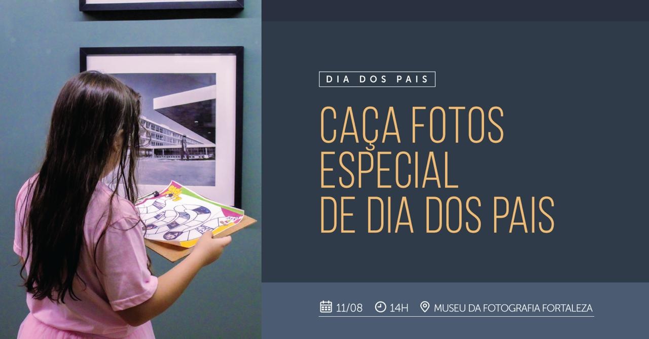 OFICINA: CAÇA FOTOS ESPECIAL DIA DOS PAIS.