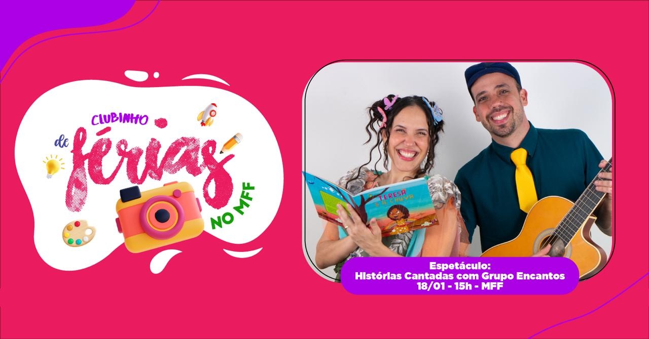 CONTAÇÃO DE HISTÓRIAS COM GRUPO ENCANTOS
