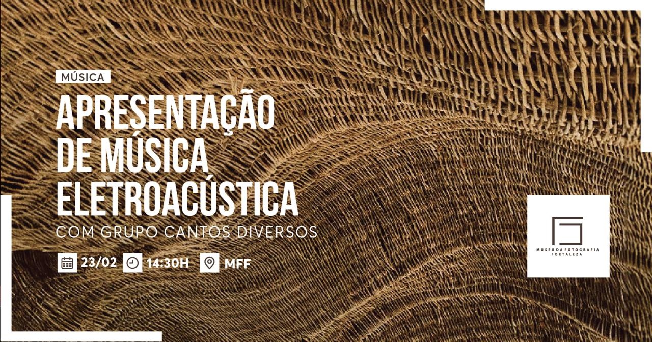Apresentação de Música Eletroacústica.