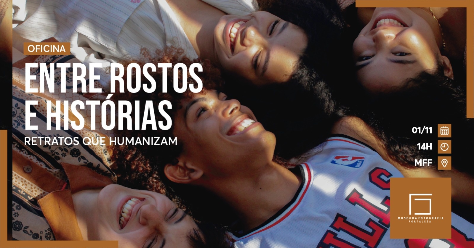 Oficina: Entre rostos e histórias: retratos que humanizam.