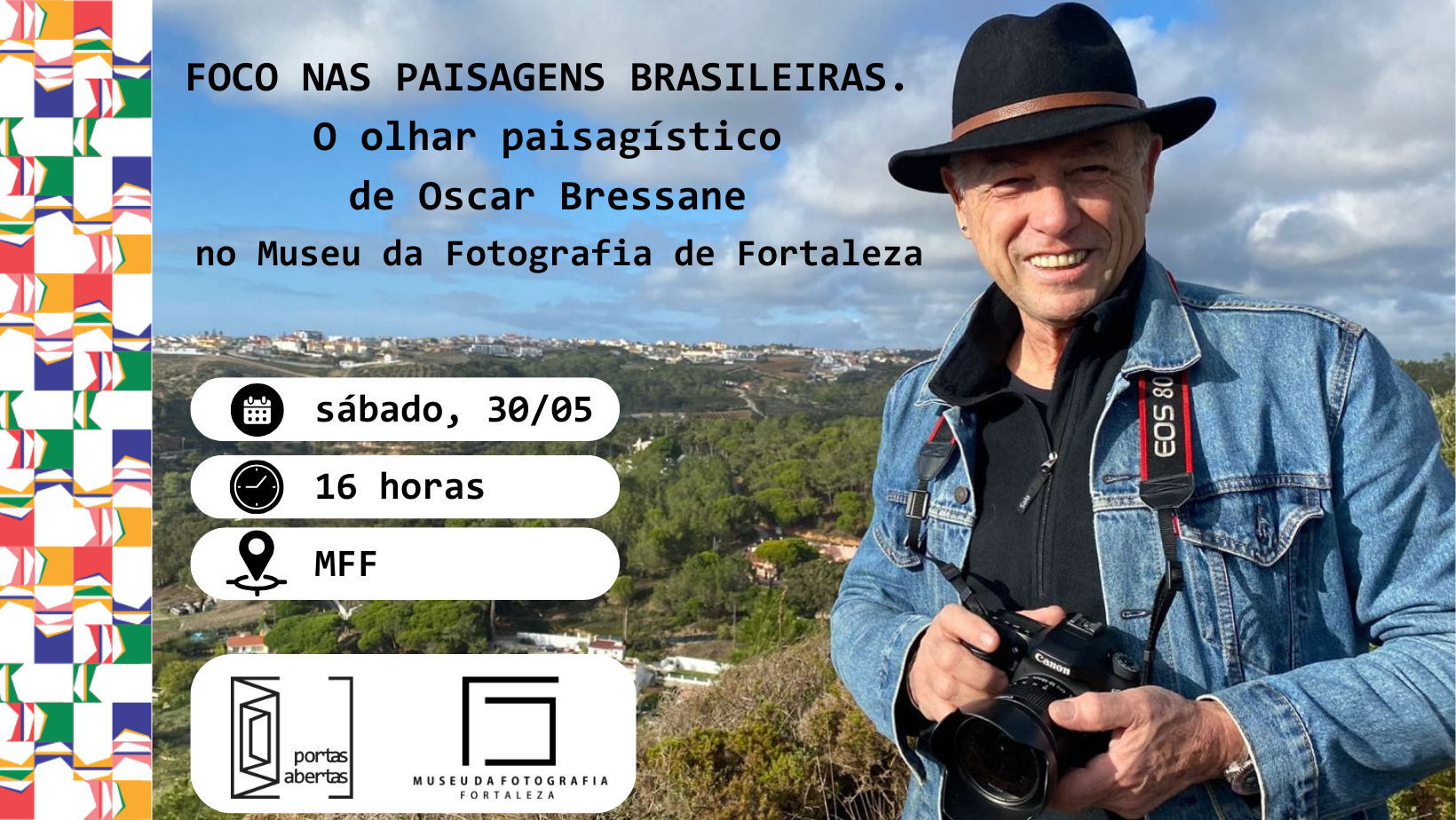 Palestra "Foco nas Paisagens": Expedições com Oscar Bressane
