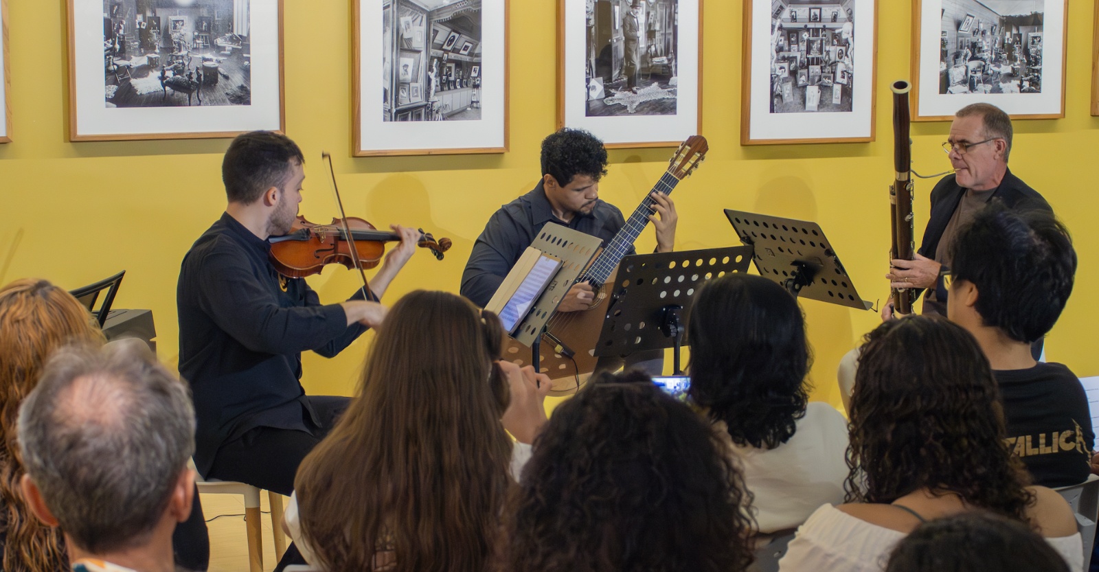 RECITAL DE MÚSICA CLÁSSICA, COM PROJETO LUMIERES