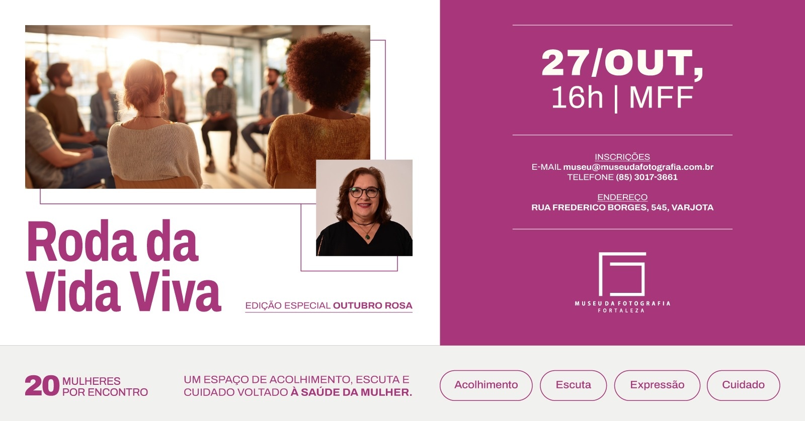RODA DA VIDA VIVA - Encontro especial de Outubro
